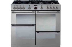 Stoves Sterling R1100GT Gas Range Cooker - Stainless Steel